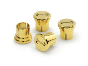 Audio Dynavox – cinch beschermers 4 delig verguld