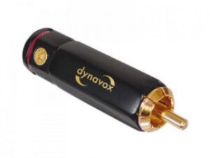Audio Dynavox RCA cinchplug rood