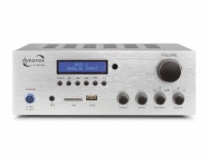 Audio Dynavox – stereo versterker VT80MK zilver