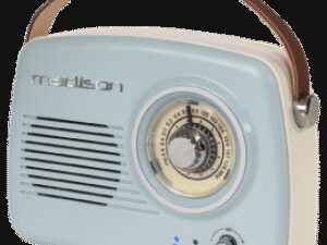 DRAAGBAAR NOSTALGIE RADIO MET BLUETOOTH & FM 30W