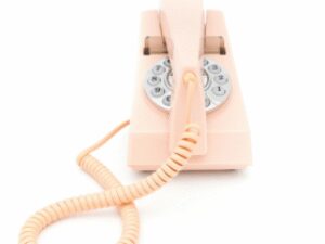 GPO 1960PUSHPIN Telefoon Trim retro jaren ’60 druktoetsen roze