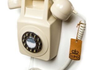 GPO 746 Retro Wandtelefoon Ivoor