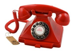 GPO Carrington Retro Telefoon Rood