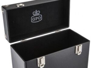 GPO Platenkoffer Zwart