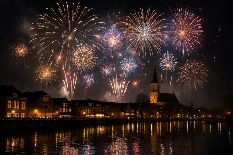 De magie van vuurwerk in Aalsmeer