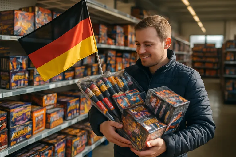 Vuurwerk kopen in Duitsland